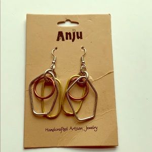 Fun and funky metal earrings!